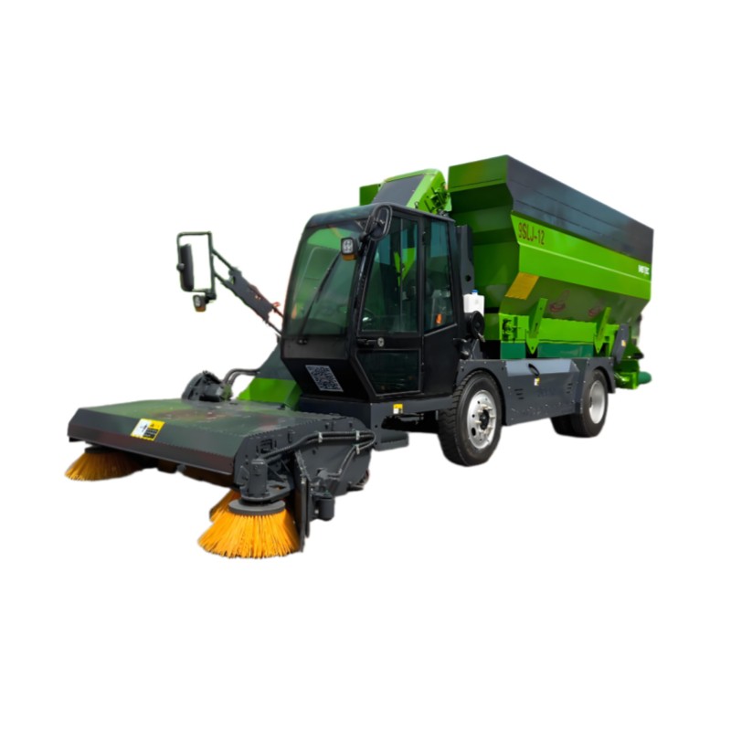 Waste material collection vehicle